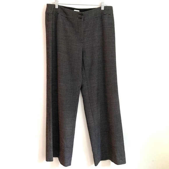 armani collezioni houndstooth pants
